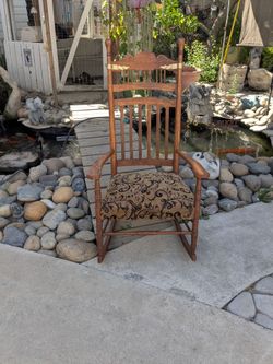 Vintage rocking chair
