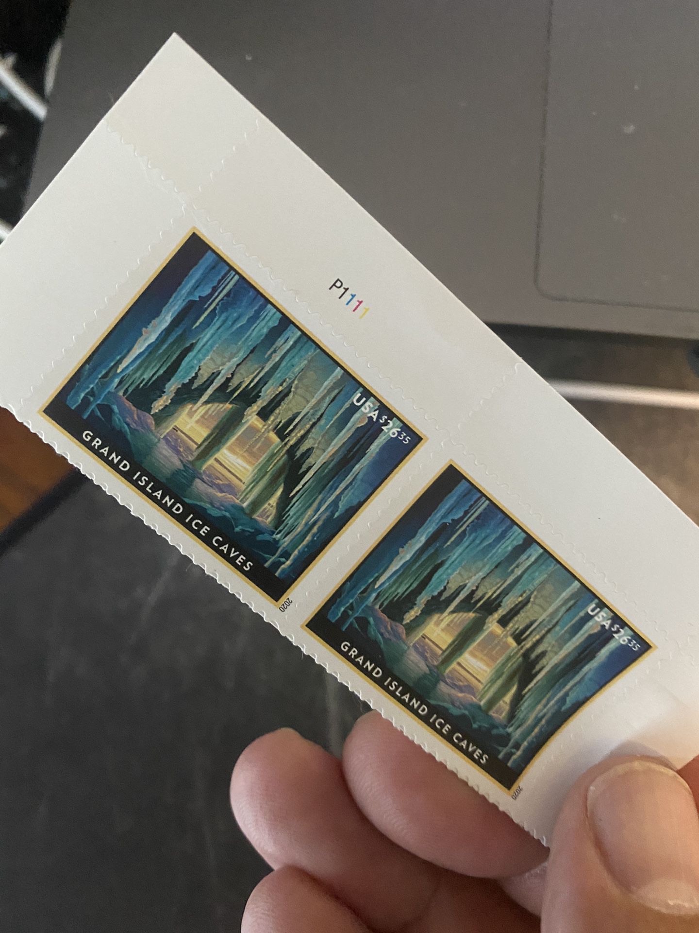 USPS 2020 Stamps: Grand Island Ice Caves