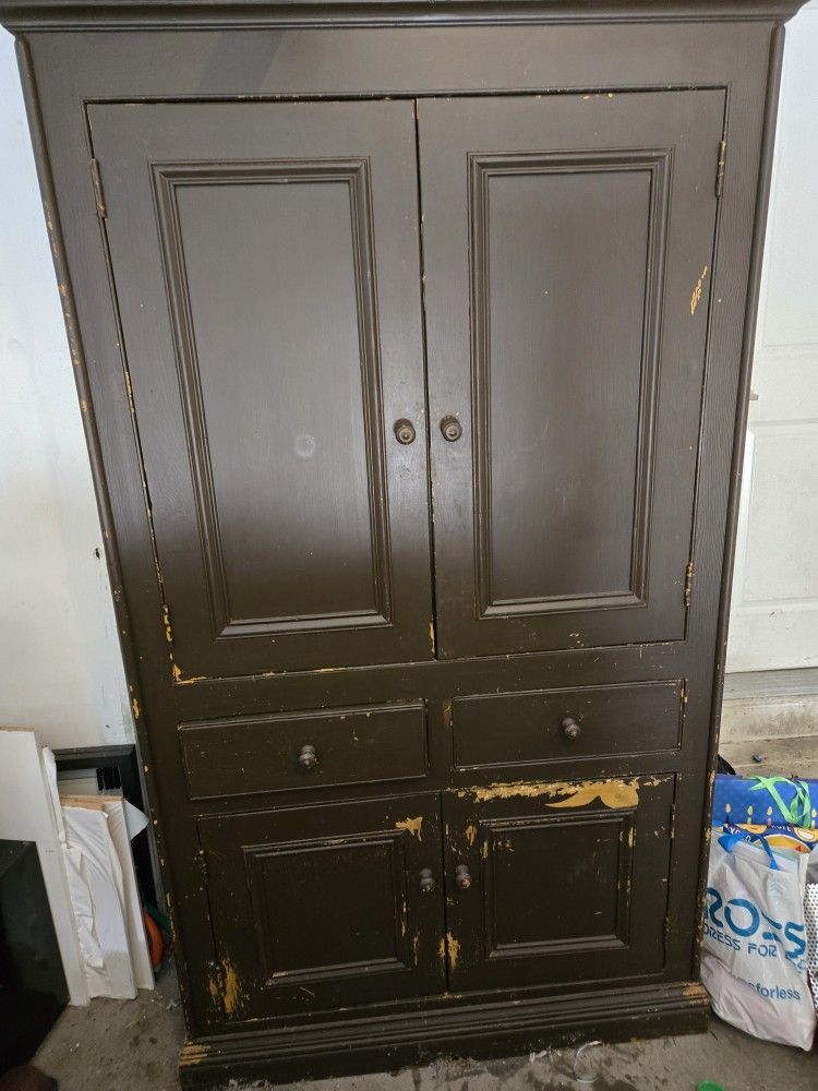 Free!! Heavy Duty Habndmade Armoire/storage Cabinet