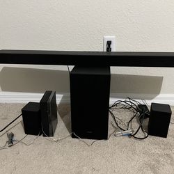 SAMSUNG HW-Q67CB/ZA-RB 5.1 Channel 430W Dolby Atmos Soundbar Home Theater System Rear Speakers