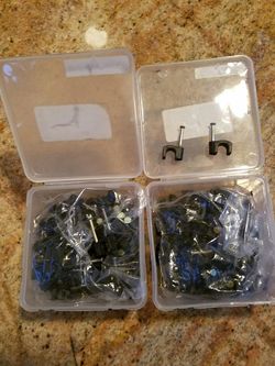 Nail clips for cable