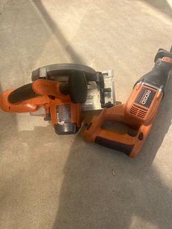 RIDGID Cordless Circular Saw and Reciprocating Saw Set