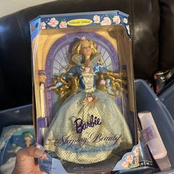 Vintage Barbies And Porcelain Dolls