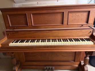Free antique upright piano looking for its next family!