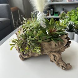 Handmade Fake Plant Centerpiece