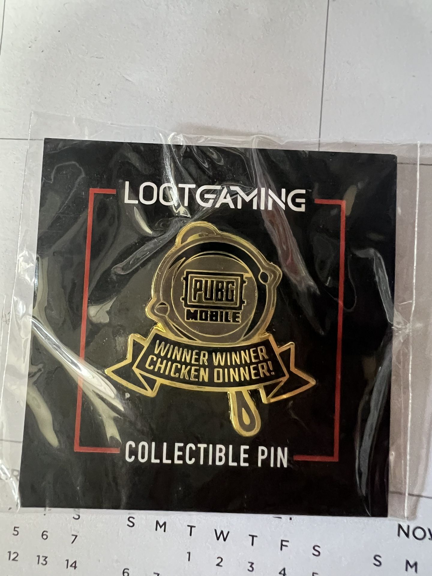 Loot crate PUBG Pin New 