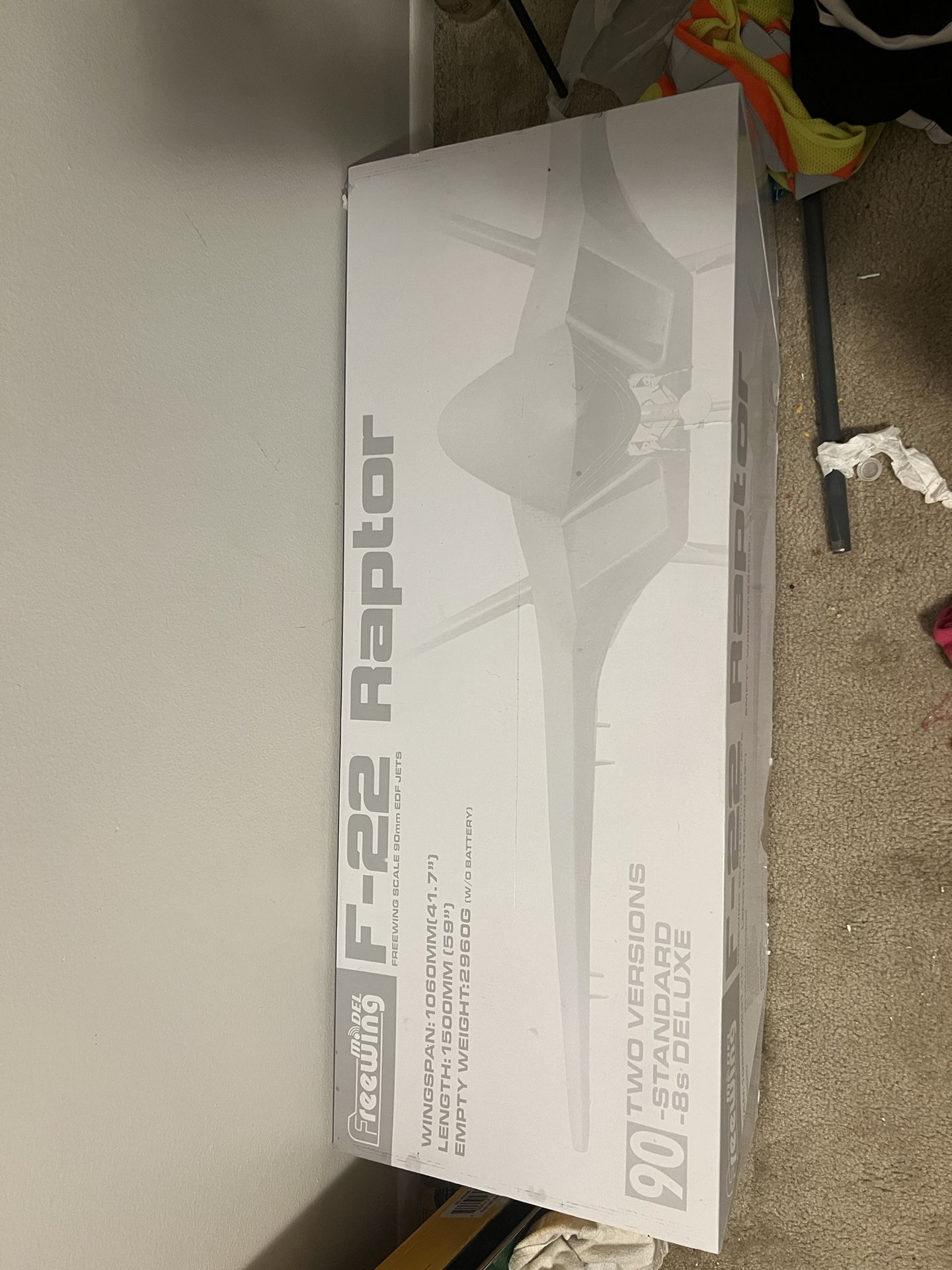 Freewing F-22 Raptor Ultra Performance 8S 90mm EDF Jet - PNP
