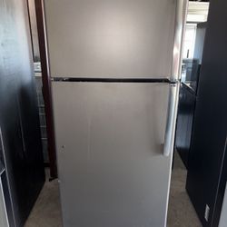 GE Stainless Steel Refrigerator And Freezer