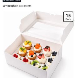 15 Pack Cupcake Boxes New HAVE 9 SETS