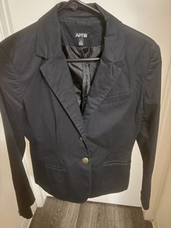 Apt 9 Size 10, 2 Button Black Blazer