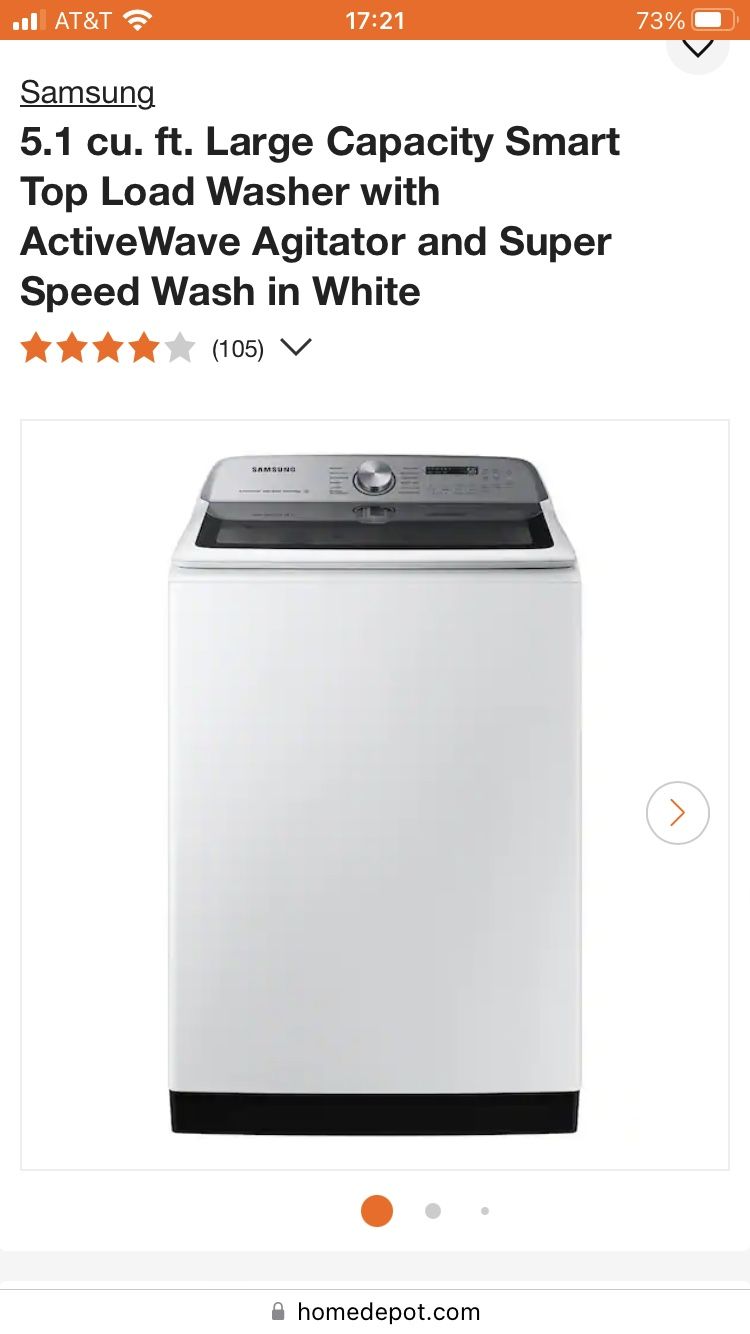 New Samsung Washer