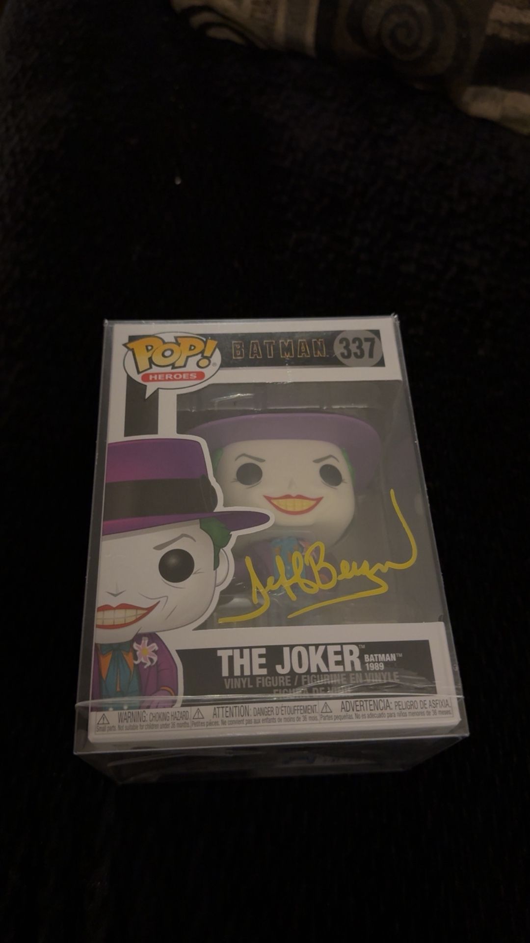 Joker Autographed Funko Pop