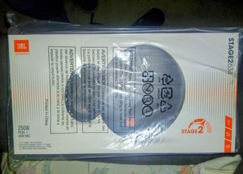 JBL STAGE 2 6.5 Door Speakers Brand New In The Box