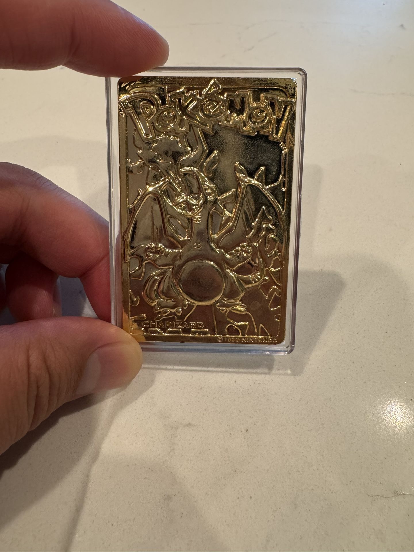 23k Gold Plated Charizard 1999