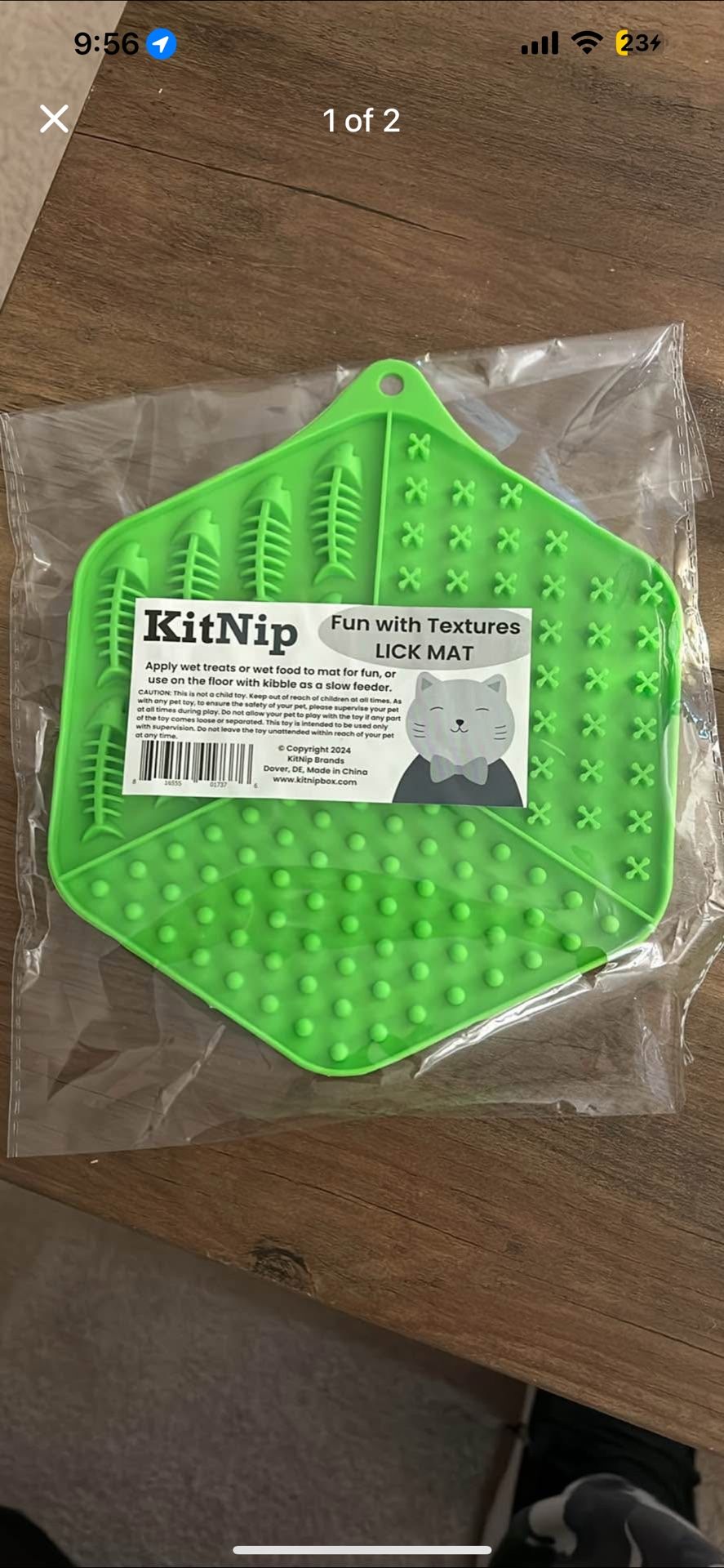 Cat Lick Mat / Slow Feeder