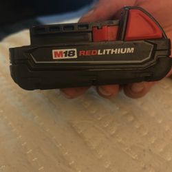 Milwaukee M18 Drill Battery And Charger