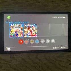 Nintendo switch OLED with carrying case 