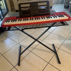 Casio Tone  CT-S200RD – 61-Key Portable Keyboard