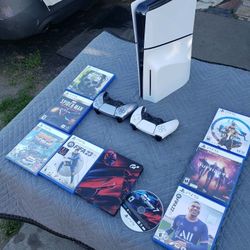$30! Per Game. $50! Extra New control. $400! No Games just 1 Control 2024 Ps5 Playstation 5 Slim 2nd Edition. Grand Turimo is $60!  All $600!