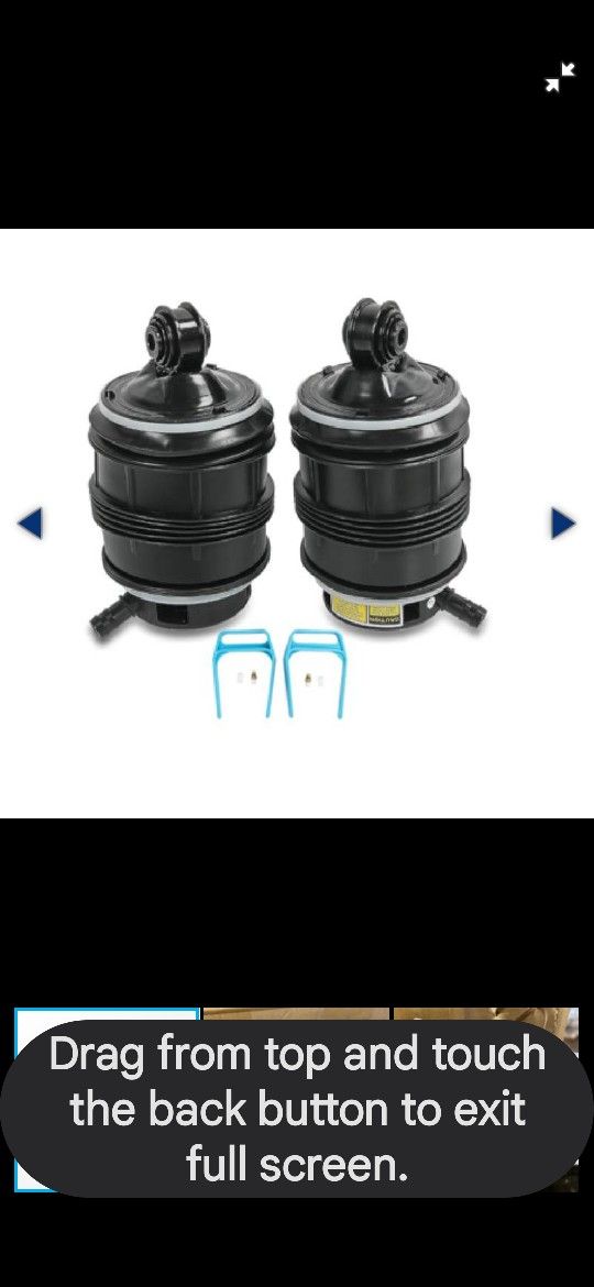 Retail $188.99) PRORONRA Rear Air Suspension Spring Bags Pair Replacement for Mercedes Benz E-Class W211 E280 E300 E320 E350 E500 E550