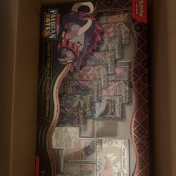 Pokemon TCG Paldean Fates Great Tusk Iron Treads Ex Premium Collection