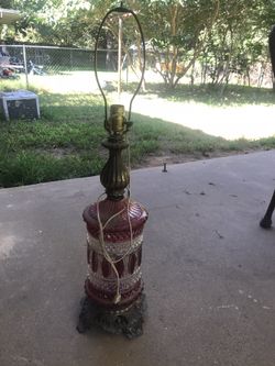 Lamps from 1950 glass