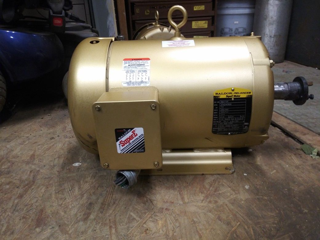 Baldor 7.5 hp electric motor