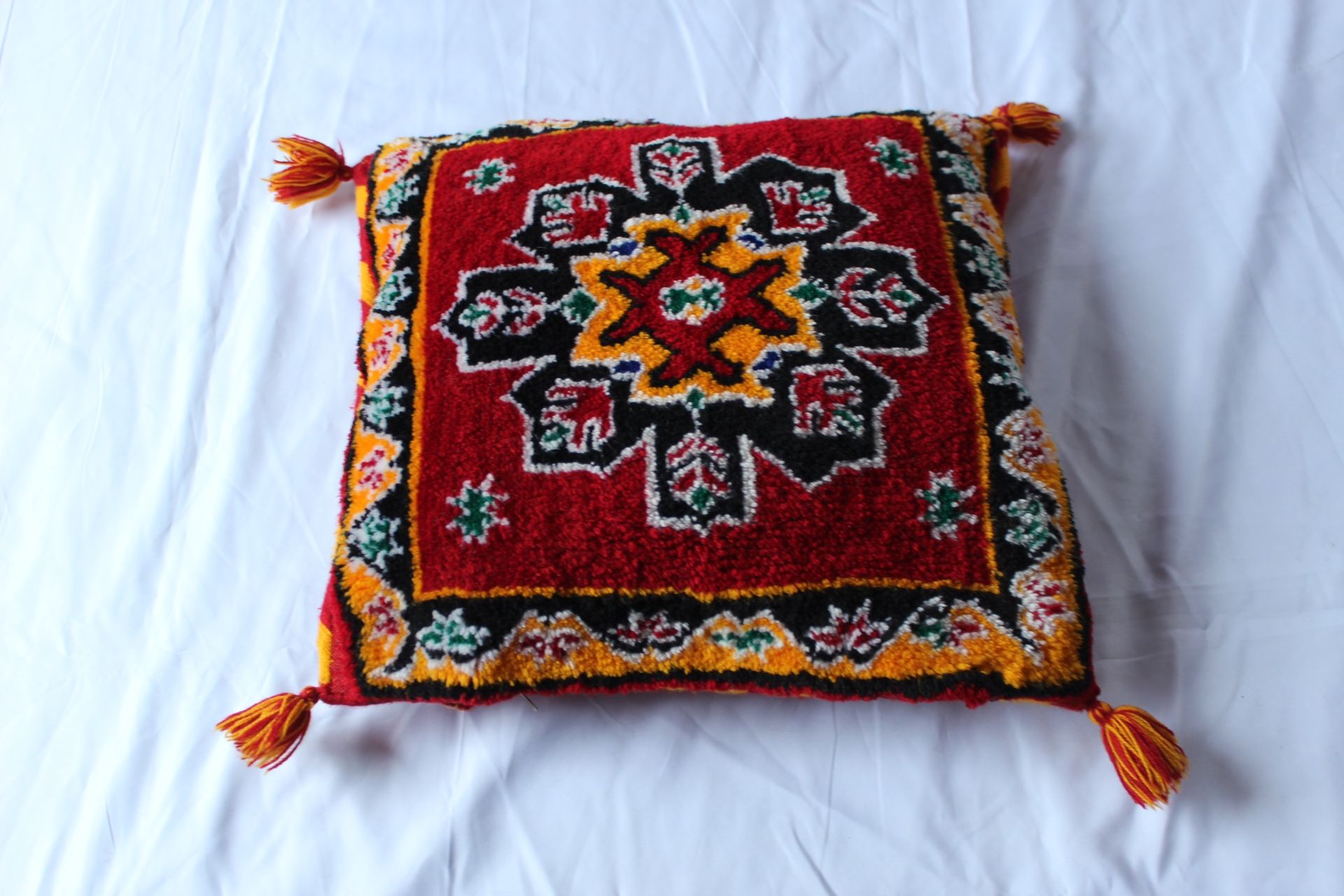 Handmade Moroccan Pillow Cover