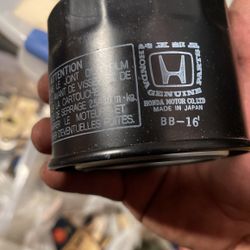 Honda Oil Filter Bb-16
