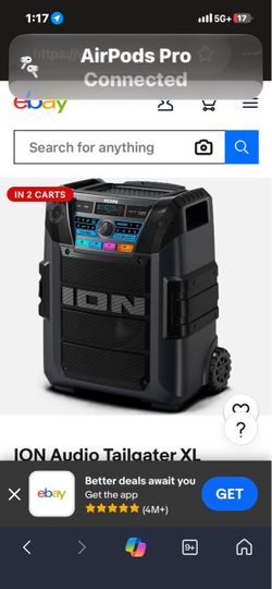 Ion Bluetooth speaker