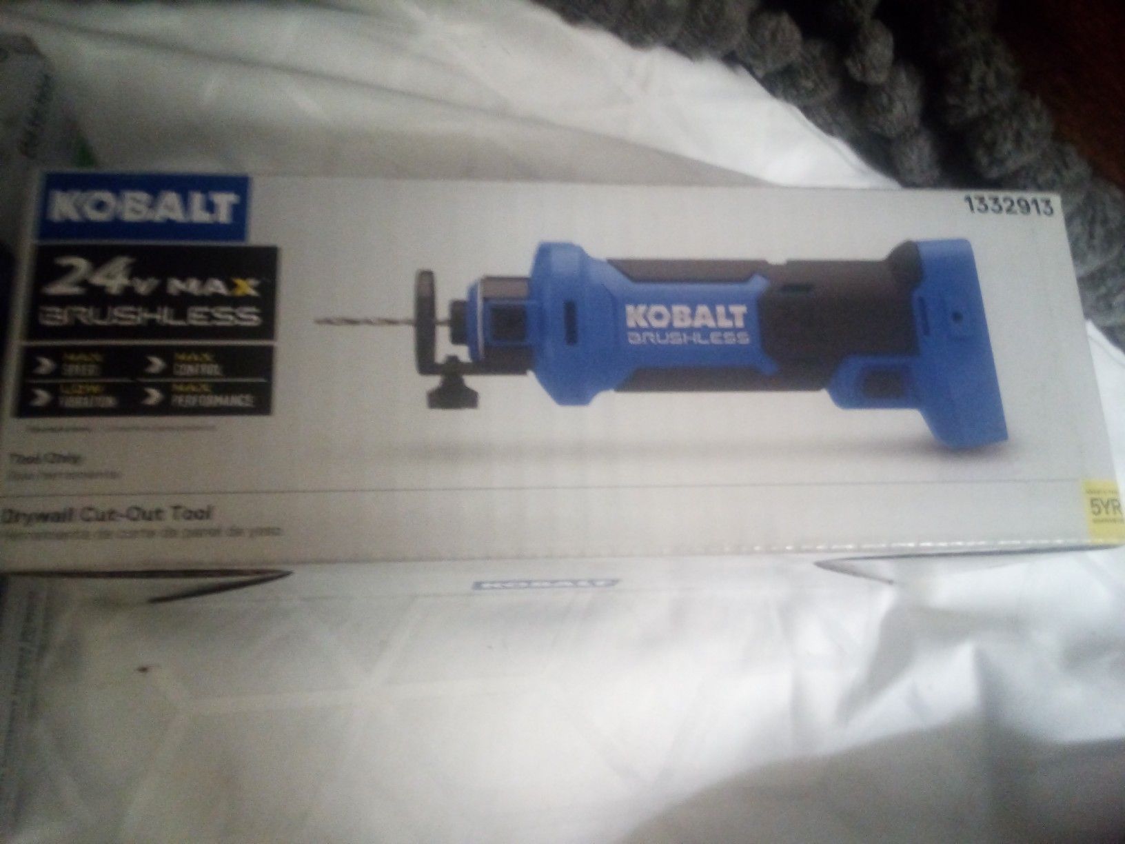 Kobalt 24 volt brushless lithium ion Drywall Cut-Out tool (Bare Tool)