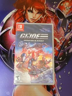Gi Joe Operation Blackout Nintendo Switch 🔥🐕🔥