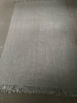 Jute area rug