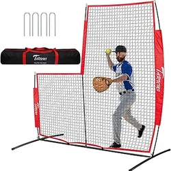 Baseball Pitching Screen L Screen I Screen Pitcher Protection Net Batting Practice Net