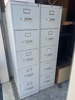 5 drawer file cabinets with lock and key
