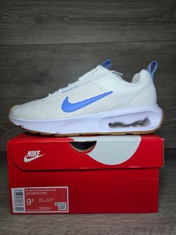 Nike Air Max INTRLK Lite Summit White/Royal Shoes Womens Size 9.5 DX3705-104 New