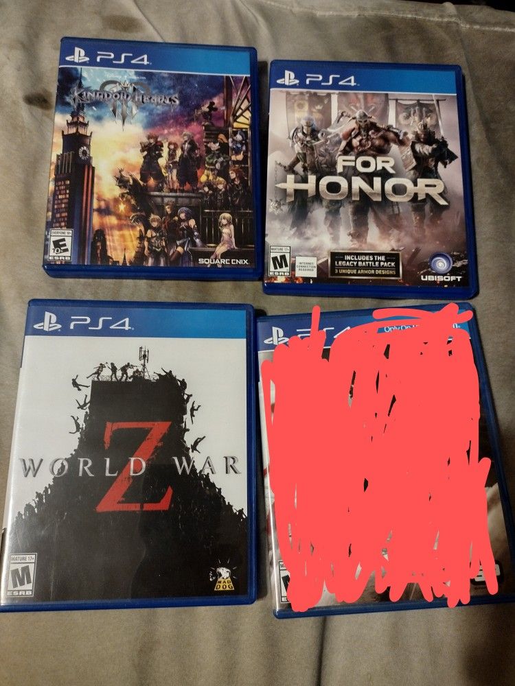 PS4 Games For Sale 