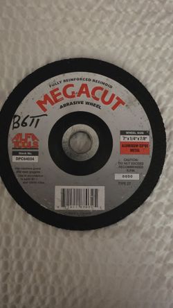 Metal cut wheel