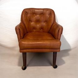 Faux Leather Chair