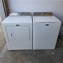 Maytag washer and gas dryer
