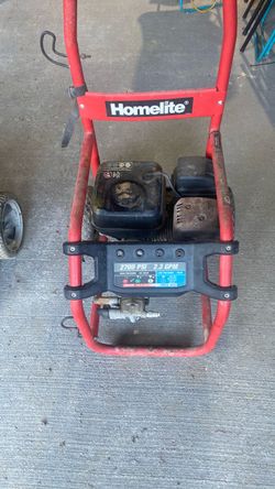 Homelite pressure washer
