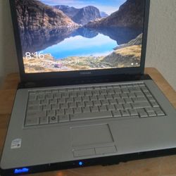 Toshiba Satellite A205-S5843 15.4" Intel Pentium 1.73GHz 2GB RAM 160GB HDD Win 10 Pro Excellent Battery with charger.