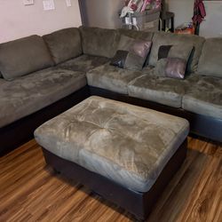 Sofa With Ottoman 