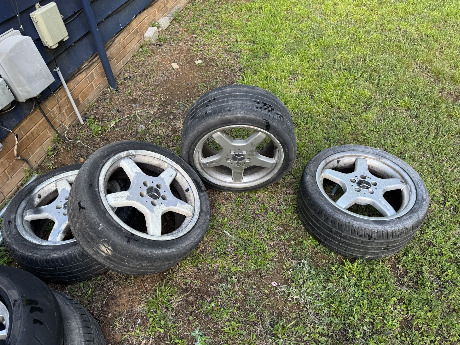 Mercedes AMG Wheels With Tires 18