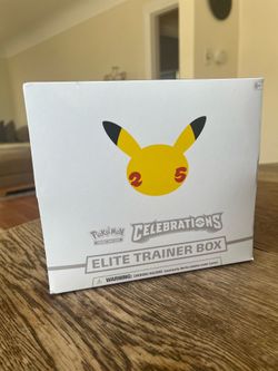 Pokémon Celebrations 25th Anniversary Elite Trainer Box 2021 ETB Factory Sealed