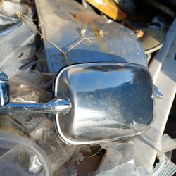 Original German Vw Passenger's Side Rear View Mirror 