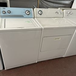 Whirlpool Washer And Dryer Everything Works Great 60 Days Warranty 