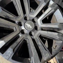 Original Chevy 22 Inch Rims 