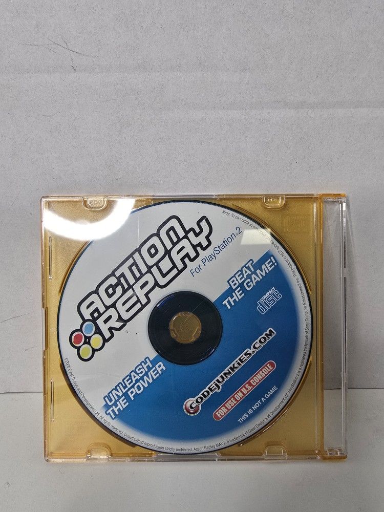 Action Replay Ps2 Disc Only