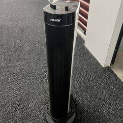 NewAir Portable Ceramic Tower Heater, Wide Angle Oscillation for Fast Quiet Heating for up to 110 sq ft, NIH110WH00, White, Tower Fan